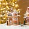 Glitzhome® Light-Up Christmas Gingerbread House Table Décor Set